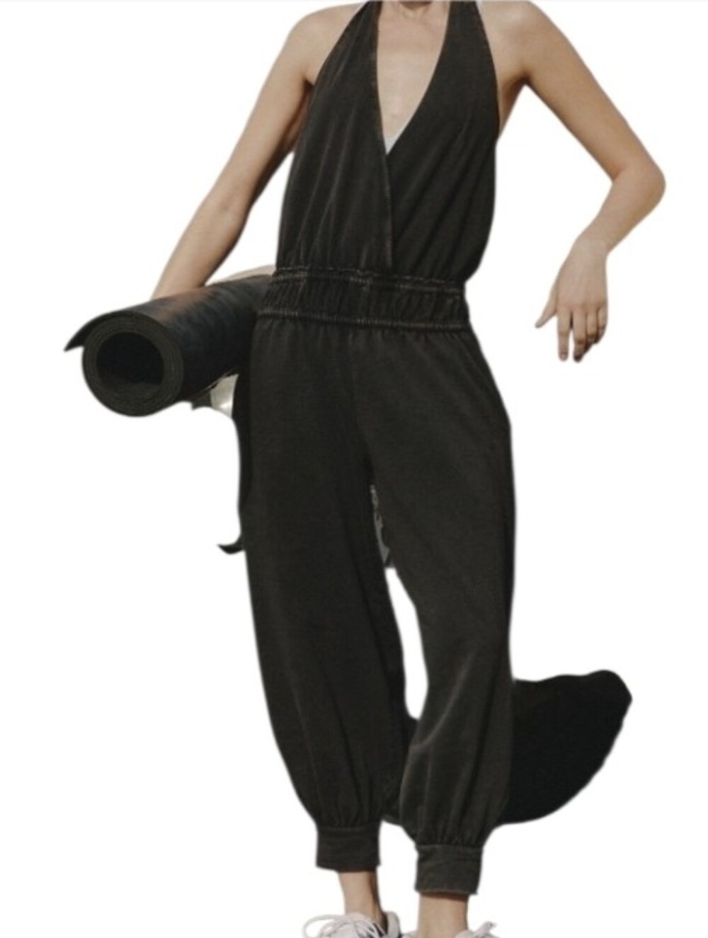 Free People Hot Shot Halter Onesie NWT Size M
